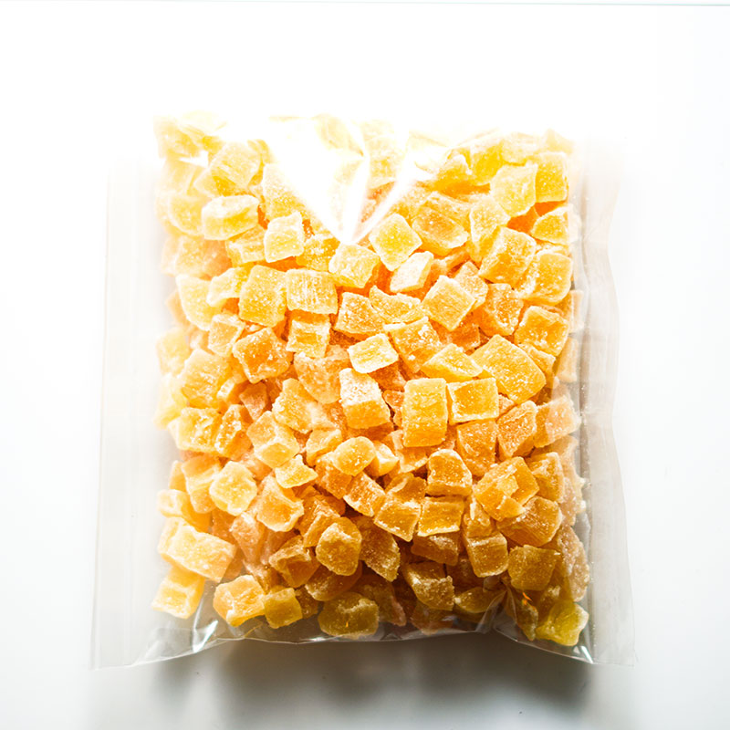 PIÑA DESHIDRATADA EN CUBO – Dulces a Granel